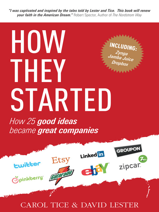 Title details for How They Started by David Lester - Available